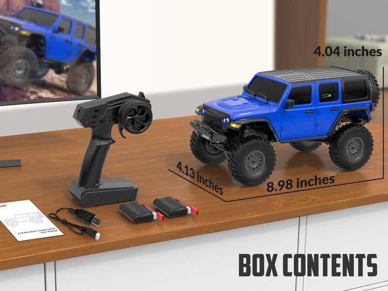 RCS24 Off Road Crawlers 1/24 All Terrain 4WD Monster Truck