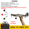 VOLANTEXRC (Old Version) Spitfire (RTF) 4CH 400mm (15.7'') 76112