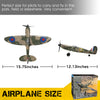VOLANTEXRC (Old Version) Spitfire (RTF) 4CH 400mm (15.7'') 76112