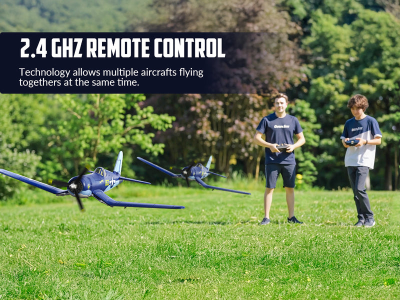 Volantexrc 500mm Corsair F4U sans balais avec moteur de mise à jour 76803
