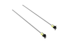 2pcs RC Boat Shaft, 2pcs RC Watercraft Propeller for Remote Control Boat Vector 30 & Vector XS