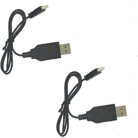 2pcs 1S 3.7V Lithium Battery USB charger for all Small RC Planes - EXHOBBY
