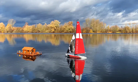 How does an RC sailboat work?-exhobbyrc.