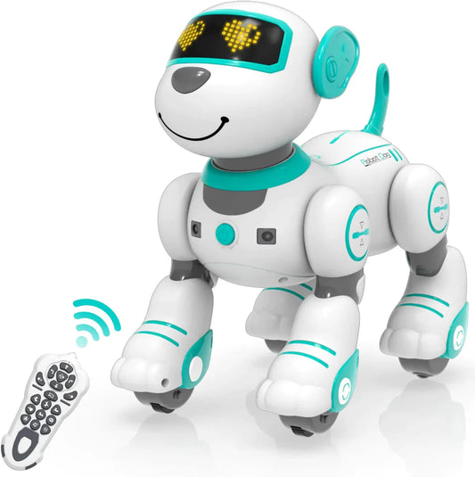 The STEMTRON Programmable Interactive Smart Dancing Remote Control Robot Dog Toy for Kids: A Review-exhobbyrc.