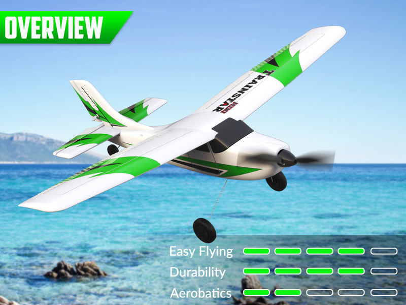 VOLANTEXRC Trainstar Mini (RTF) 3CH 400mm pour débutants (15.7'') 76101