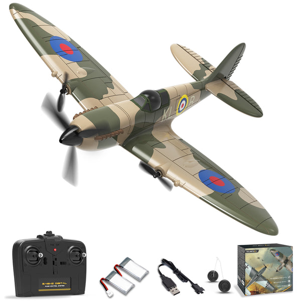 RC Plane 3 Channel  Fighter Spitfire with 6-axis Gyro, 2.4GHz 76205 RTF