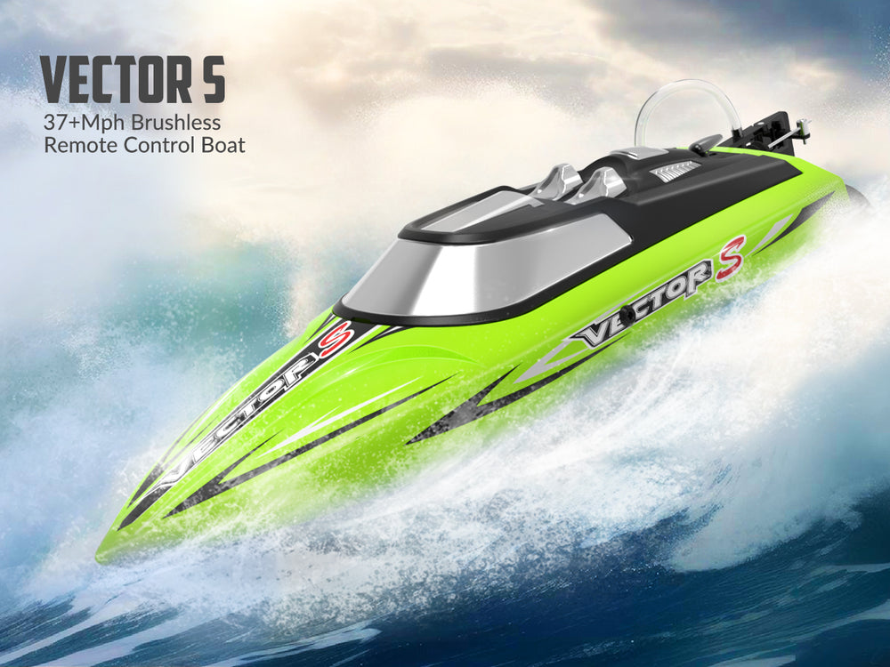 VOLANTEXRC VectorS Brushless RC Boat - 37MPH Self-Righting