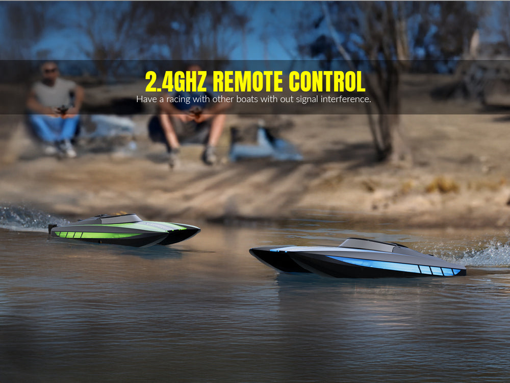 VOLANTEXRC Atomic XS 79505 Blue RC Boat - 30MPH Pool Racer