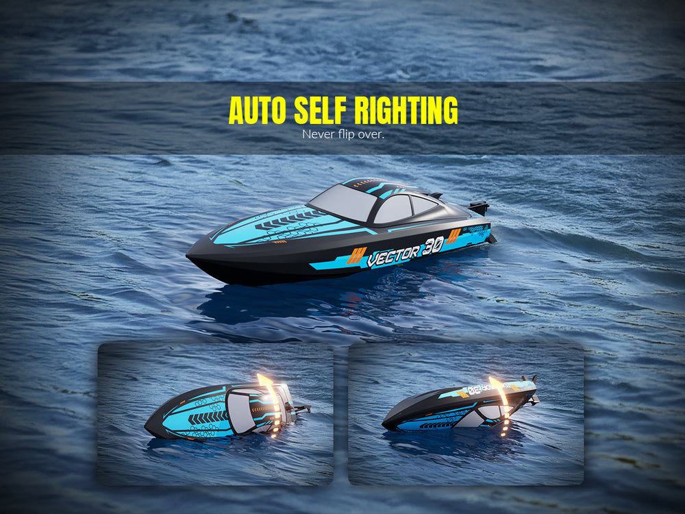 VOLANTEXRC Vector 30: 30MPH High-Speed RC Boat