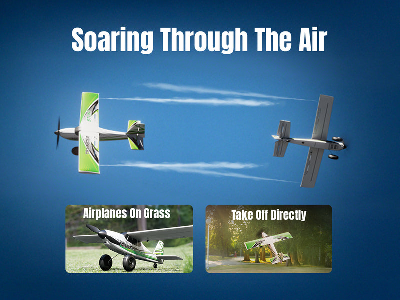 VOLANTEXRC 500MM TrainStar STUNT Brushless with update motor 76804-Green