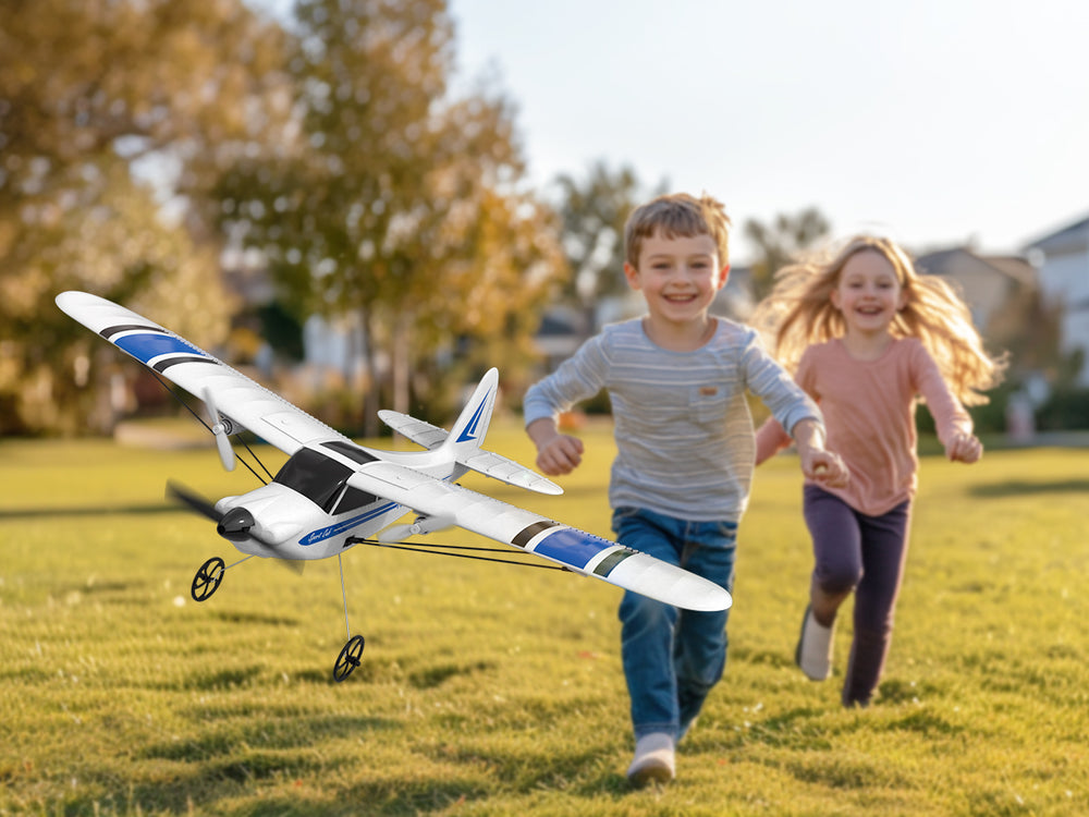 VolantexRC Sport Cub S2 2-CH RC Plane with Gyro Stabilization RTF