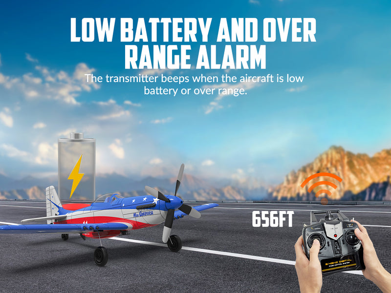 Volantexrc Miss America (RTF) 4CH 400mm pour débutant (15,7 '') 76105