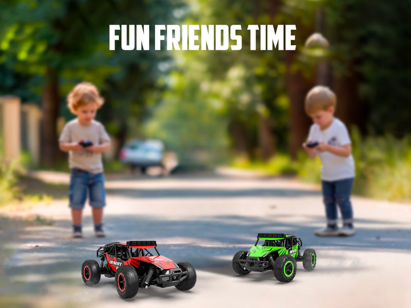 Racent Racer Rock Crawler Desert Racer télécommandé tout-terrain à l'échelle 1:16