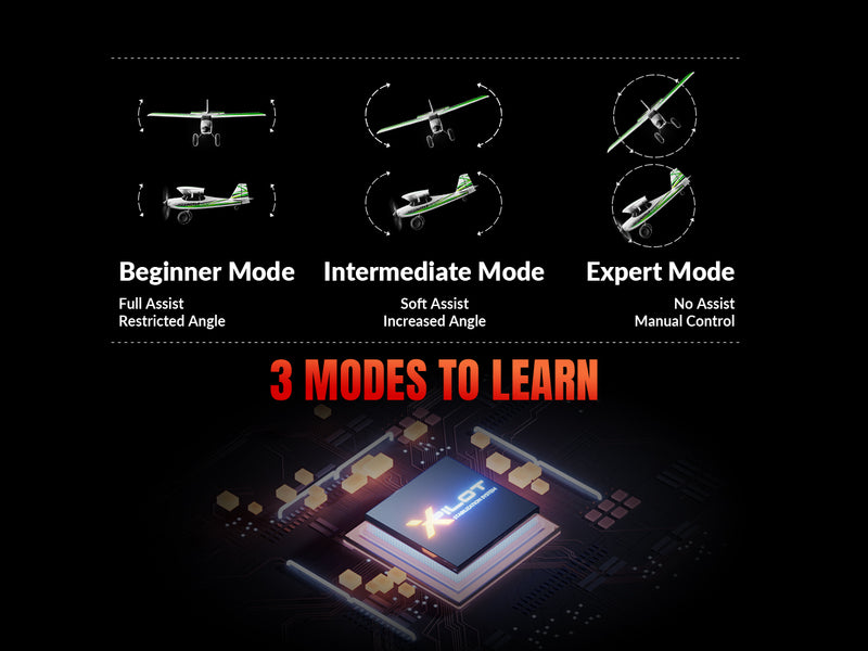 VOLANTEXRC 500MM TrainStar STUNT Brushless with update motor 76804-Green