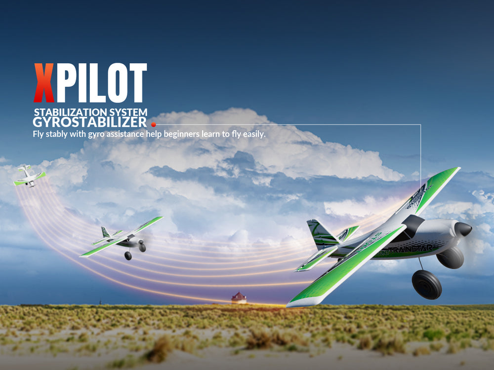 Volantexrc 500mm Trainstar Stunt sans pinceau avec moteur de mise à jour 76804