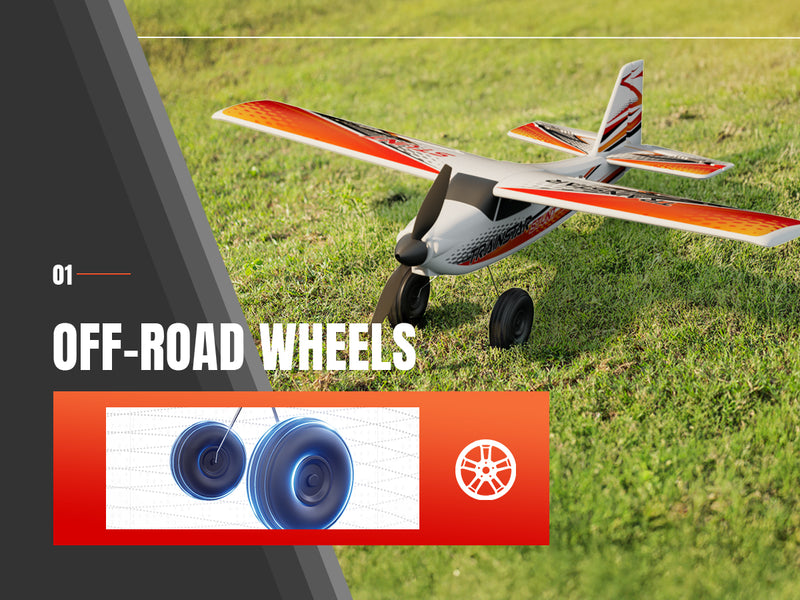 Volantexrc 500mm Trainstar Stunt sans pinceau avec moteur de mise à jour 76804