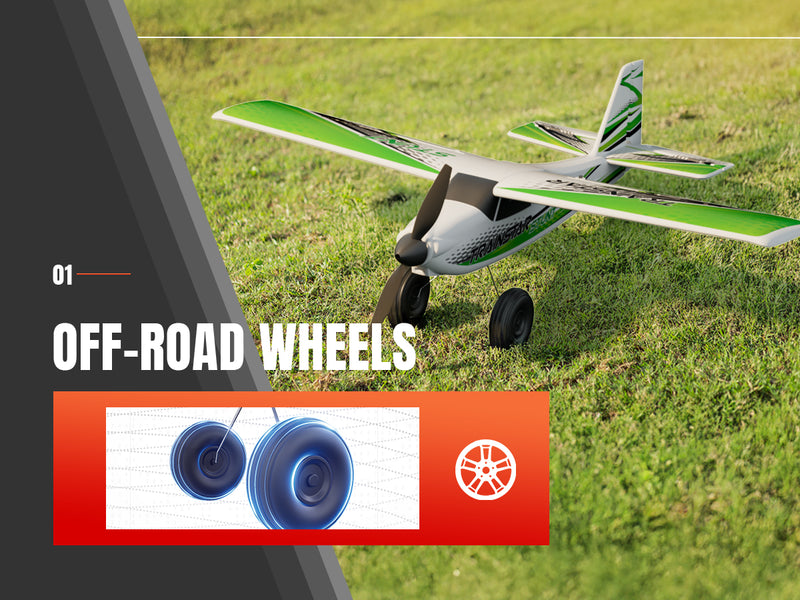 VOLANTEXRC 500MM TrainStar STUNT Brushless with update motor 76804-Green