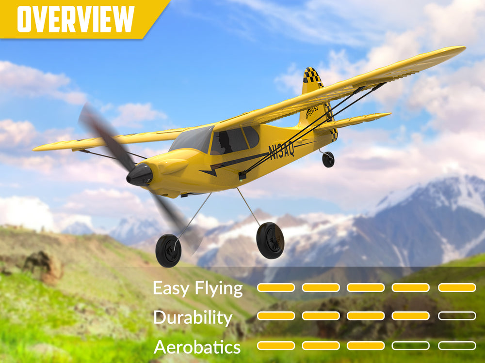 VOLANTEXRC Sport Cub (RTF) 3CH 400mm pour débutants (15,7'') 76114