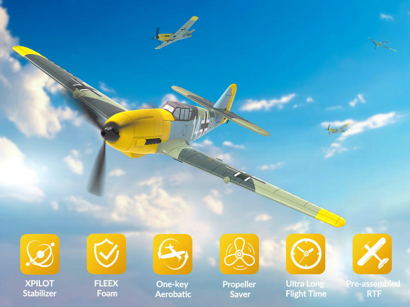 VOLANTEXRC BF109 (RTF) 4CH 400mm with Gyro (15.7'') 76111