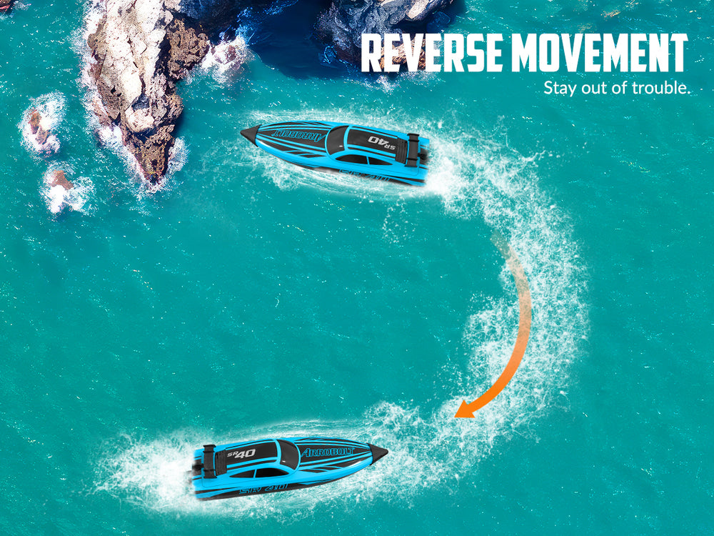 Bateau radiocommandé rapide VOLANTEXRC Arrobolt SR40 Brushless 30+ MPH (797-5)