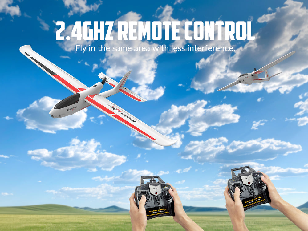 VolantexRC Ranger 600S Débutant RC Glider RTF - Avion cascadeur 4CH avec stabilisation XPilot