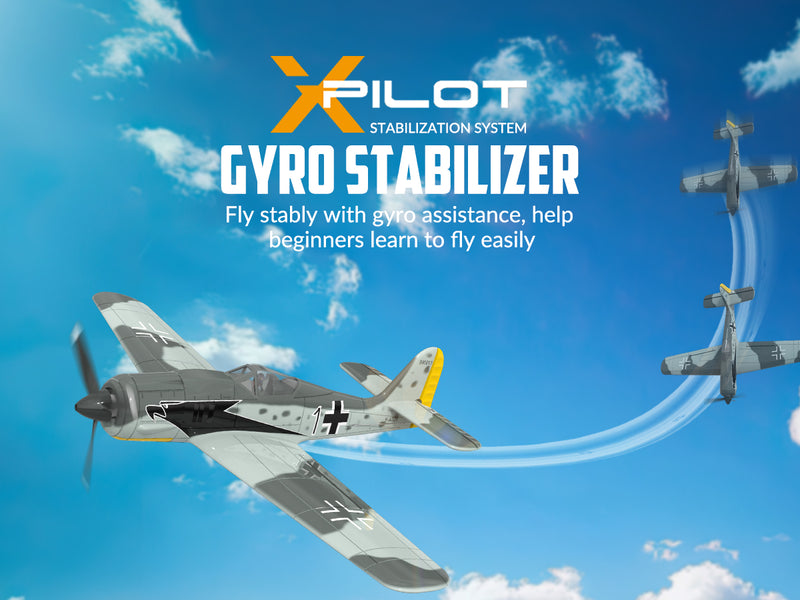 VOLANTEXRC FW190 (RTF) 4CH 400mm with 3 Modes (15.7'') 76117