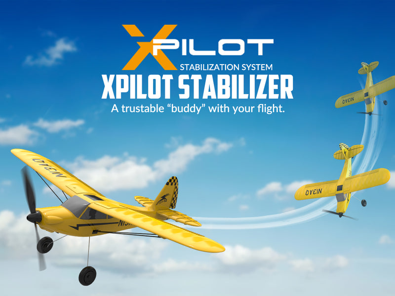 VOLANTEXRC Sport Cub (RTF) 3CH 400mm for Beginners (15.7'') 76114