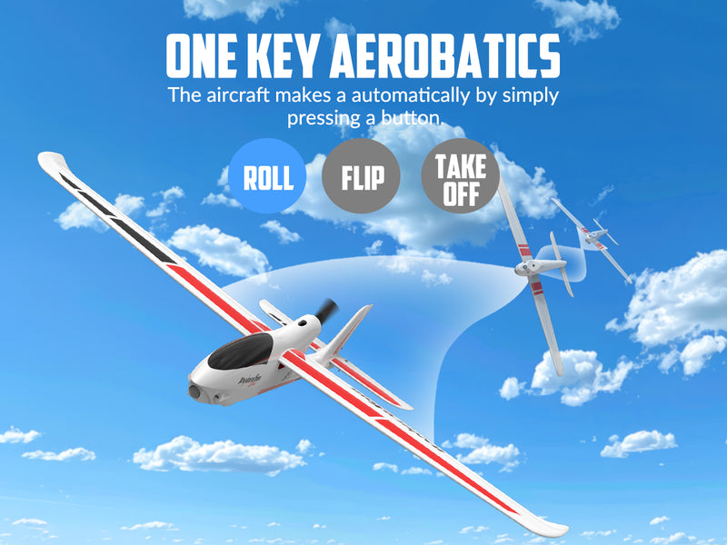 VOLANTEXRC Ranger 600S White(RTF) 4CH RC glide (23.6'') 76102S