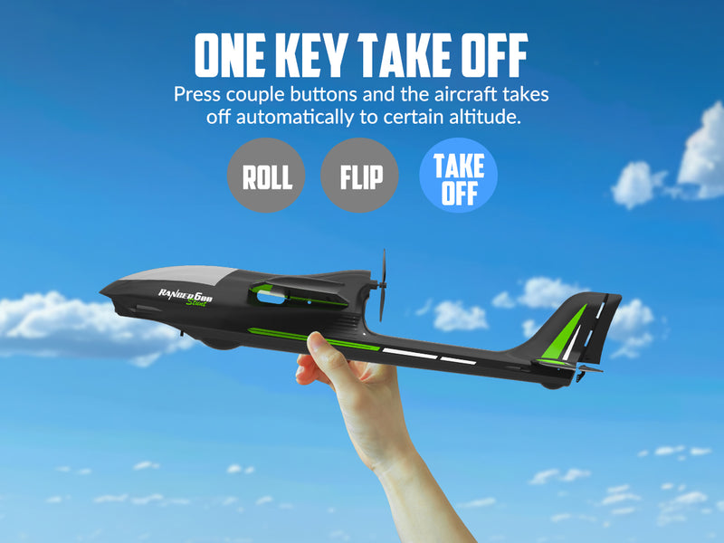 VOLANTEXRC Ranger 600S (RTF) 4CH Glissement 600mm (23.6'') 76102S