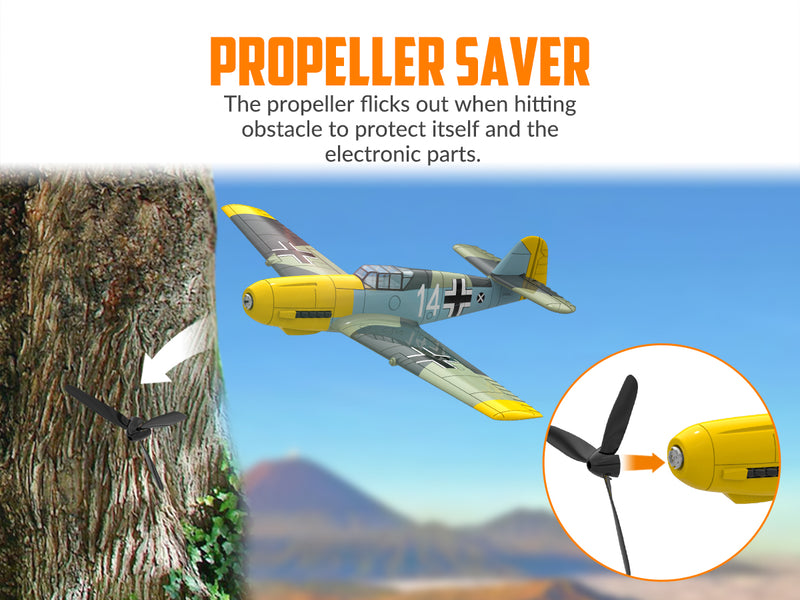 VOLANTEXRC BF109 (RTF) 4CH 400mm with Gyro (15.7'') 76111