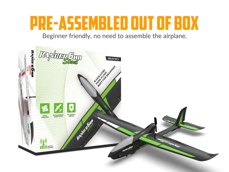 VOLANTEXRC Ranger 600S (RTF) 4CH Glissement 600mm (23.6'') 76102S