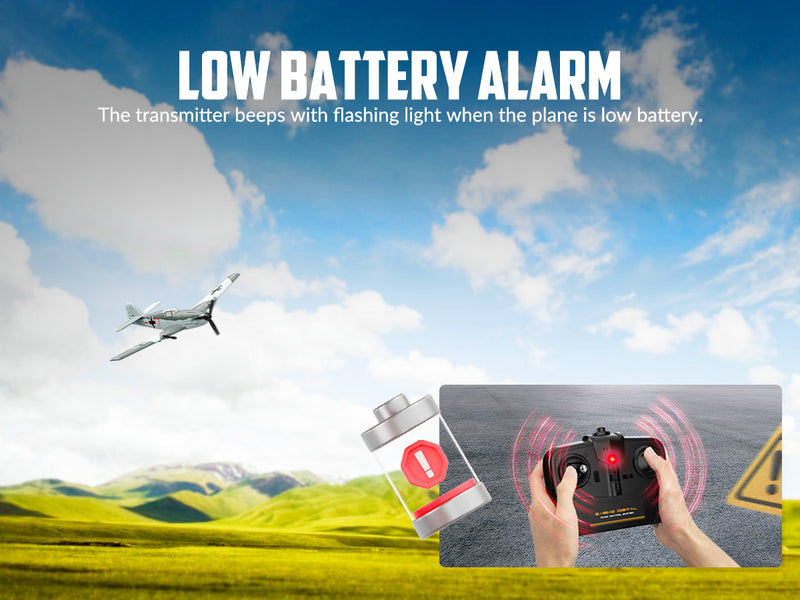 VOLANTEXRC BF109 (RTF) 3CH 400mm for beginners (15.7'') 76206