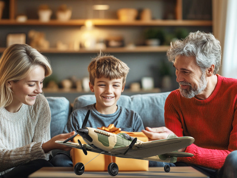 VOLANTEXRC Spitfire (RTF) 3CH 400mm avec Gyroscope (15.7'') 76205