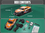 RACENT 1:16 RC Drift Car 4WD 18KM/H, 2 Batteries, Sport Model Toys Vehicle for Kids, Boys, Adults