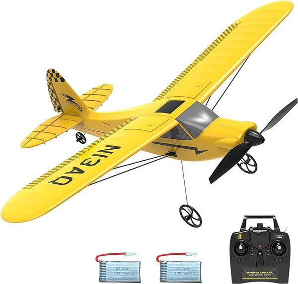 VOLANTEXRC Sport Cub 3ch Remote Control Airplane for Beginners Xpilot Stabilizer Easy Fly