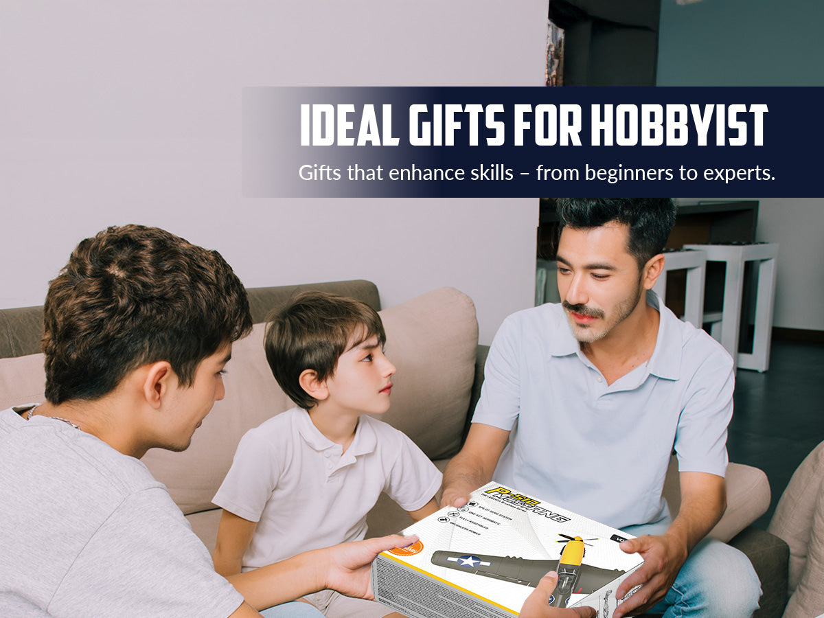 VOLANTEXRC 500MM Mustang P51 Brushless with Gyro Stabilizer 76802