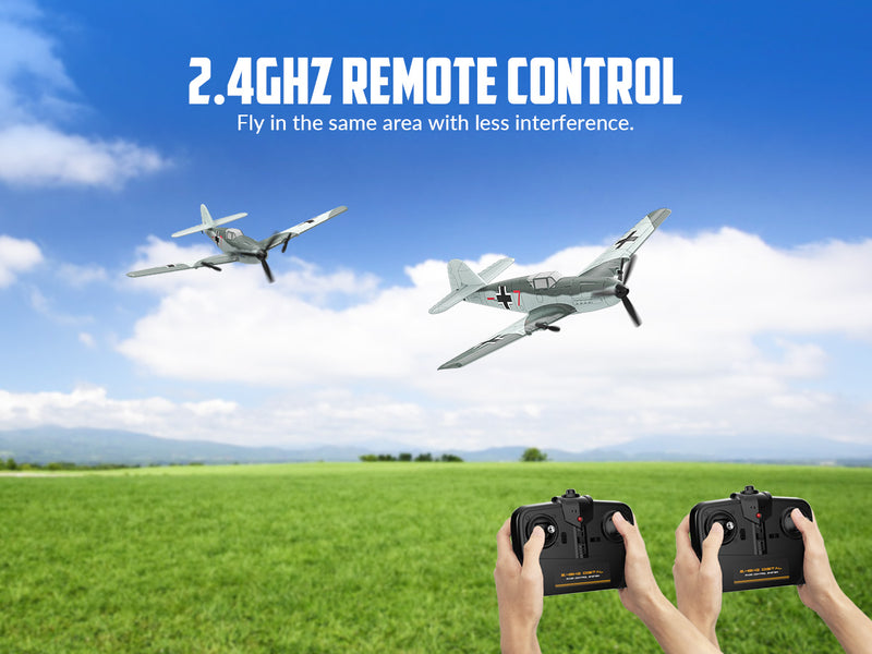 VOLANTEXRC BF109 (RTF) 3CH 400mm for beginners (15.7'') 76206