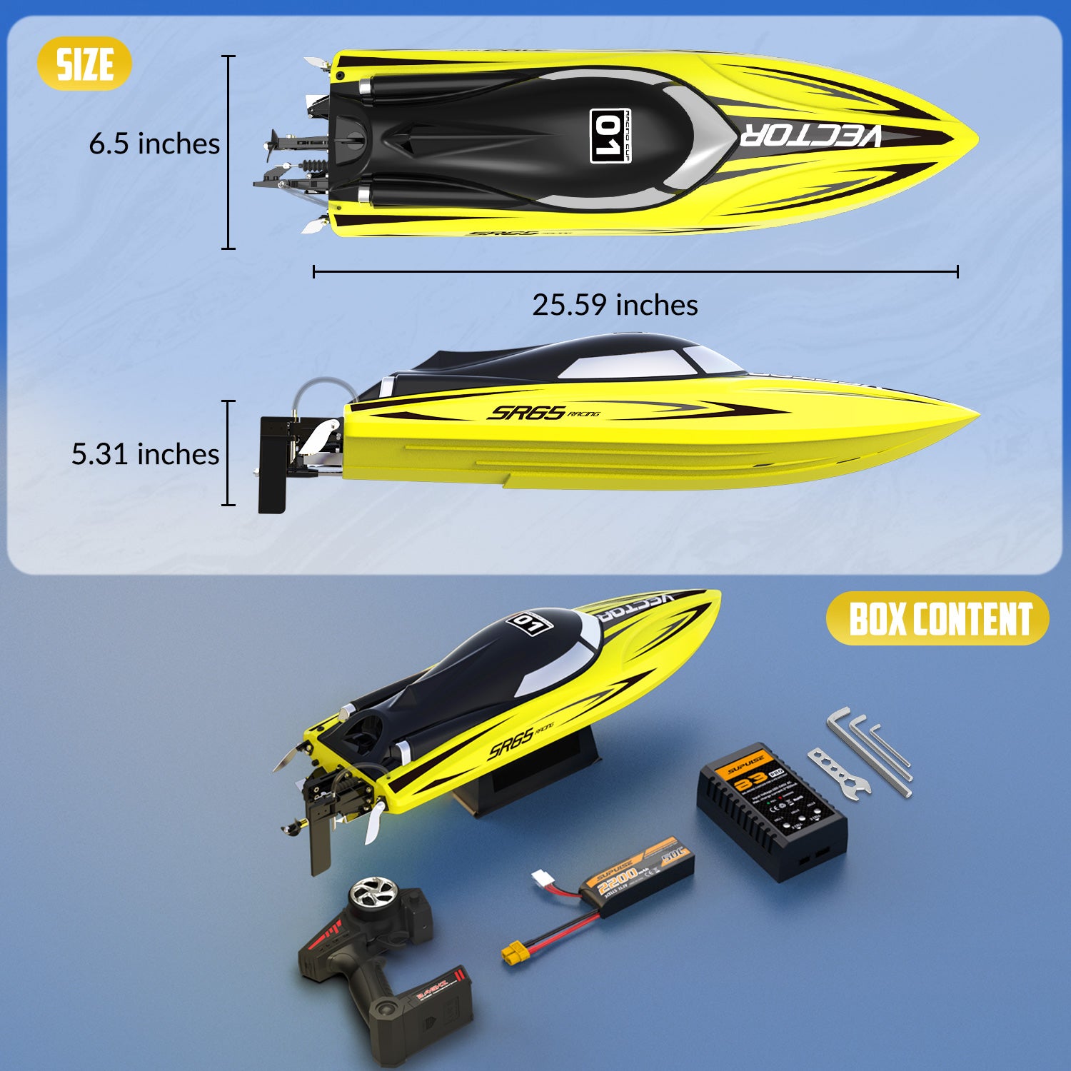 Fastest rc boat out of box on sale