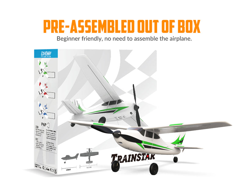 VOLANTEXRC Trainstar Mini (RTF) 3CH 400mm pour débutants (15.7'') 76101