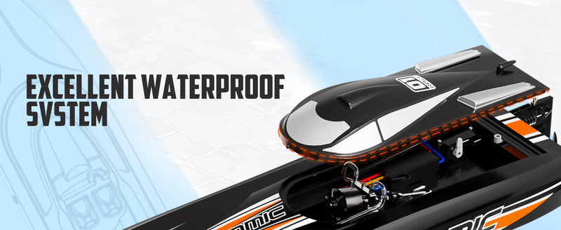 Bateau télécommandé haute vitesse Atomic X 40 mph (792-6) RTR