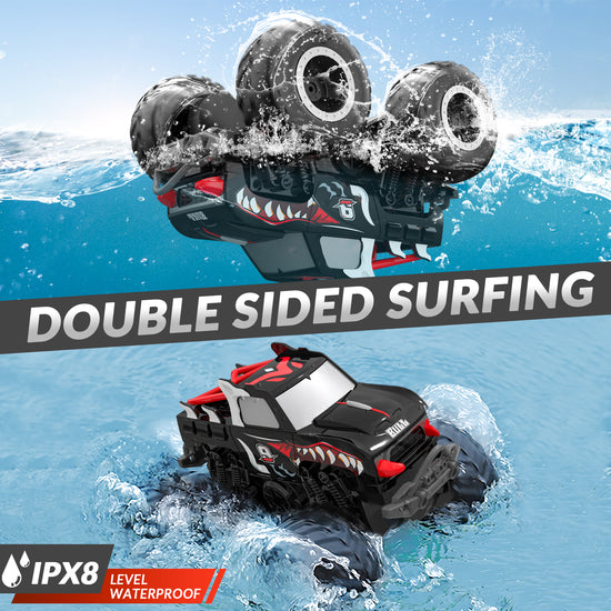 STEMTRON Amphibious Remote Control Car 1:20 All Terrain Off-Road Waterproof RC Monster Truck-EXHOBBY LIMITED.