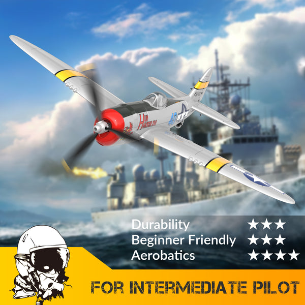 P-47 Thunderbolt RC Warbird Plane VOLANTEXRC Official - EXHOBBY