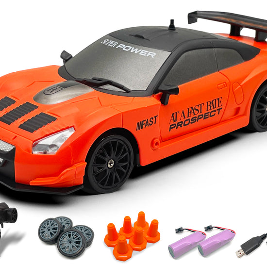 RACENT Blaze Racer: 1:24 Scale RC, 10MPH, LEDs, Drift-EXHOBBY LIMITED.