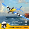 VOLANTEXRC P-51D Mustang (76105V2 Blue) PNP without Radio, Battery & Charger-EXHOBBY LIMITED.