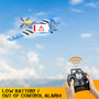 VOLANTEXRC P51D Mustang 4Ch Avions RC débutants avec stabilisateur Xpilot One-key Aerobatic (761-5) RTF