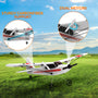 VOLANTEXRC Sport Cub RC Avion pour Débutants Gyro 2CH Avion Télécommandé