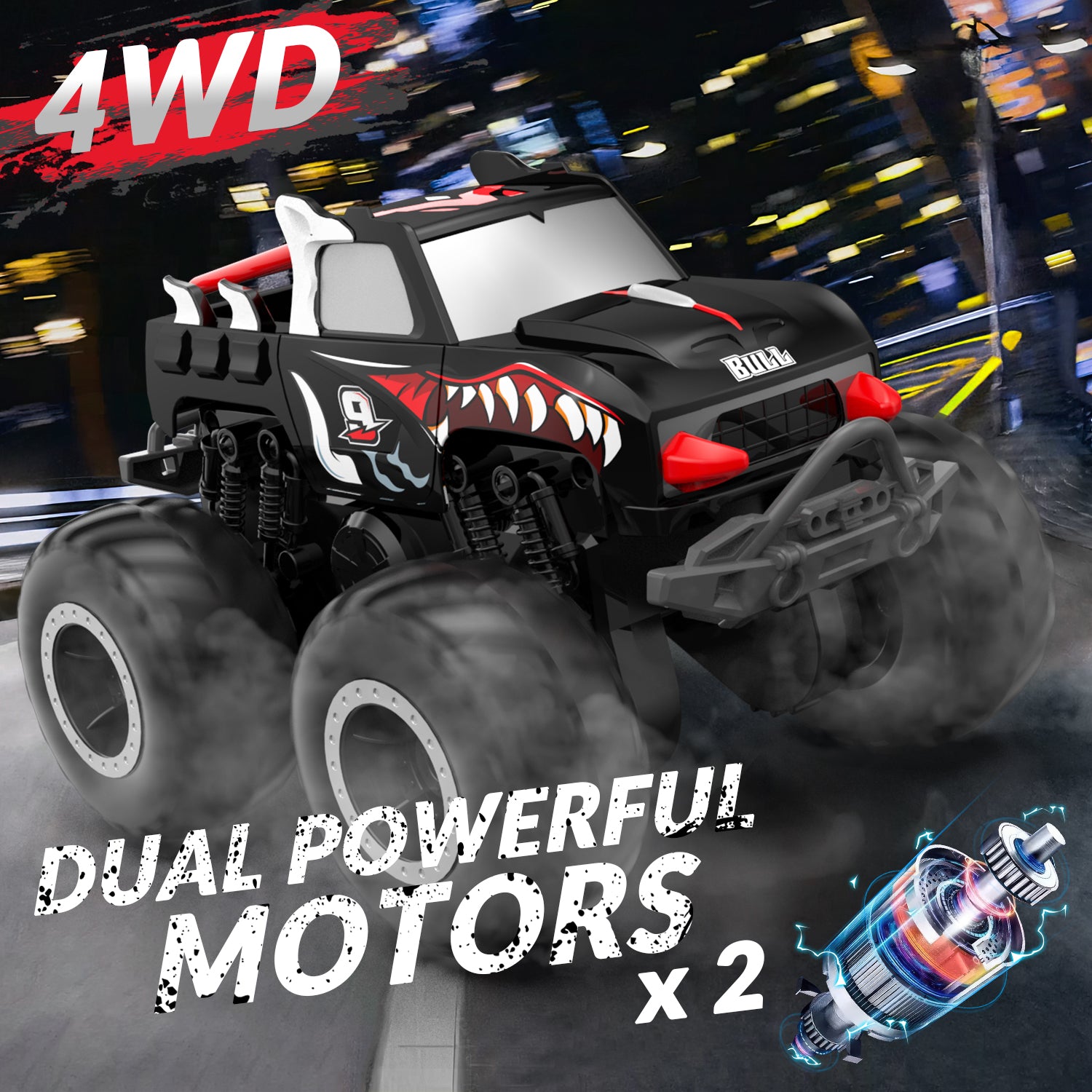 STEMTRON Amphibious Remote Control Car 1:20 All Terrain Off-Road Waterproof RC Monster Truck-EXHOBBY LIMITED.