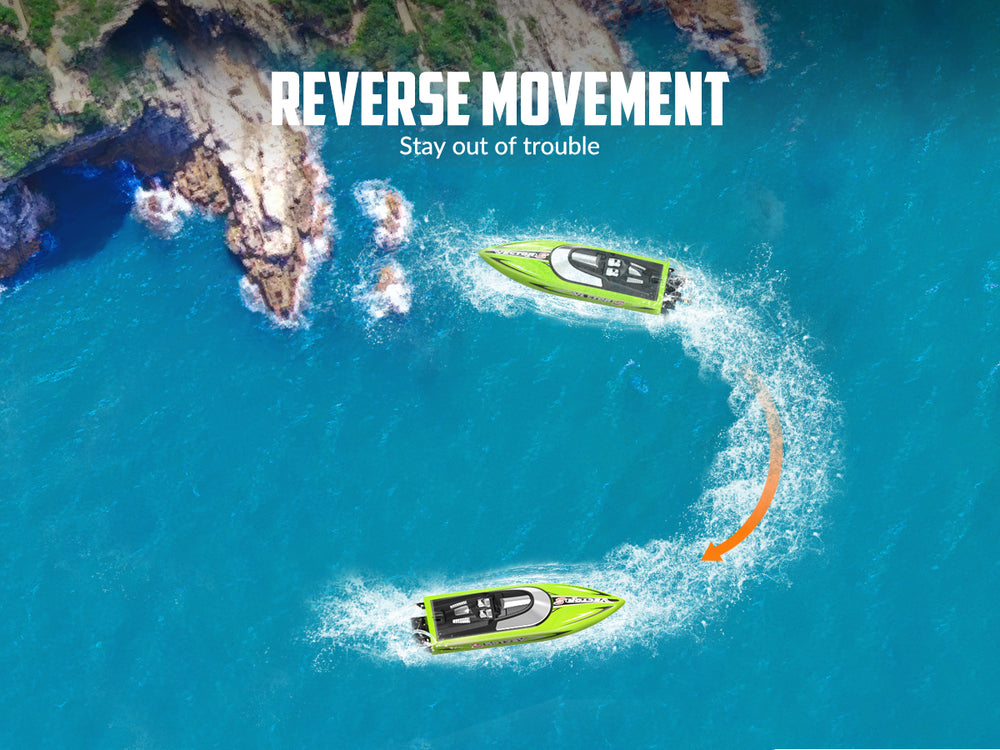 VOLANTEXRC VectorS Brushless RC Boat - 37MPH Self-Righting