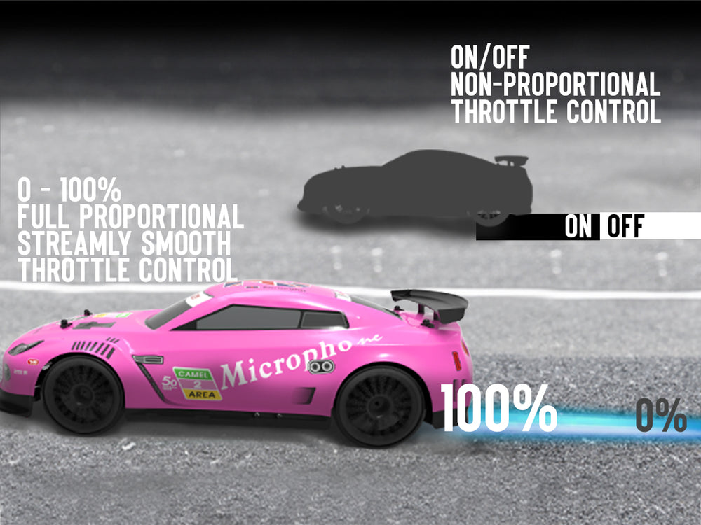 RACENT 1:14 4WD Voiture de dérive à grande vitesse - Pack de batterie RTR 2