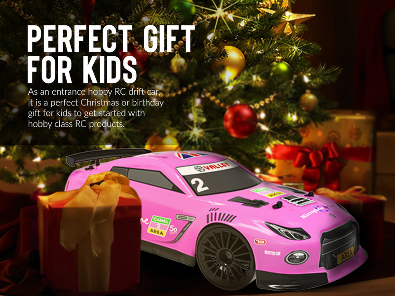 Racent Télécommande Drift Car 2.4Ghz Échelle 1:14 RC Sport Racing Cars 4WD RTR Haute Vitesse RC Véhicule avec Lumières LED